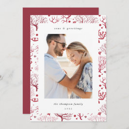 海コ縁どラル |垂直方向の写真 シーズンカード