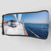 海ゴルフヘッドカバーの帆船サーフィン ゴルフヘッドカバー (正面)