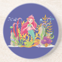 海サイレン：ロングレッドヘア