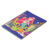 海サイレン：ロングレッドヘア ノートブック (左側)