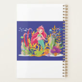 海サイレン：ロングレッドヘア プランナー手帳 (裏面)