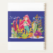 海サイレン：ロングレッドヘア プランナー手帳 (裏面)