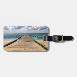 海サオナドメニカン共和国への桟橋 ラゲッジタグ