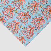 海サンゴ砂ドル沿岸テーマ 薄葉紙 (詳細)