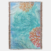 海サンゴ スローブランケット (正面縦)