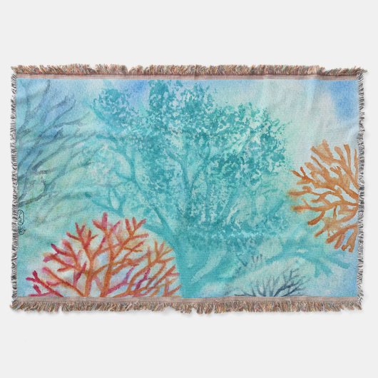 海サンゴ スローブランケット (正面)
