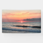 海サンセットの写真の背景または背景 横断幕 (横)