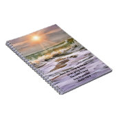 海サンセットアートバイブルVerse Journal ノートブック (右側)