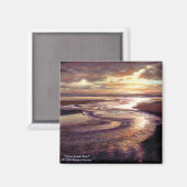 「海サンセットスワール」マグネット マグネット (正面/裏面)