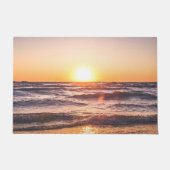 海サンセットトロピカルホリデー ドアマット (正面)