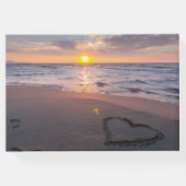 海サンセットビーチハウスB&Bレストランウェルカム ゲストブック (裏面)