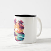 海サンセットマグ ツートーンマグカップ (正面右)