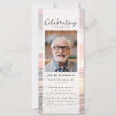 海サンセット写真葬式デジタルイベント 招待状 (正面)