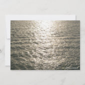 海サンセット卒業招待状 招待状 (裏面)