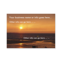 海サンセット名刺