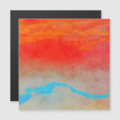 海サンセット抽象芸術 (正面/裏面)