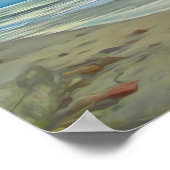 海サンセット0735アートプリント ポスター (角)