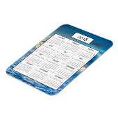 海サンセット2018カレンダーマグネット マグネット (左側)