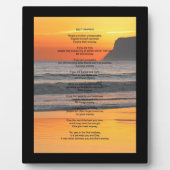 海サンセット「とにかくやれ」 フォトプラーク (正面)