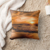 海サンセット クッション (ブランケット)