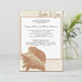 海サンドシーシェル50周年記念 招待状 (スタンド正面)