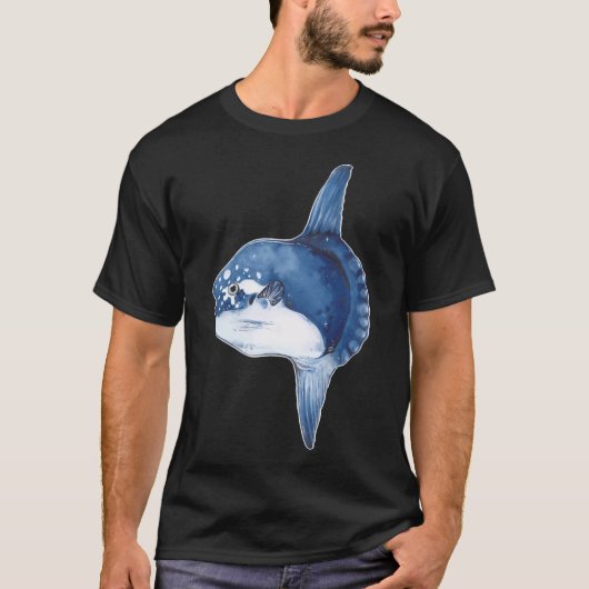 海サンフィッシュ – モラモラ Tシャツ (正面)