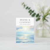 海サンライズイヤリングディスプレイカード 名刺 (スタンド正面)