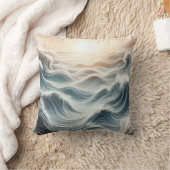 海サンライズカオス クッション (ブランケット)