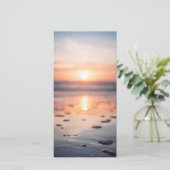 海サンライズフォト祈りの言葉メモリアルしおり (スタンド正面)