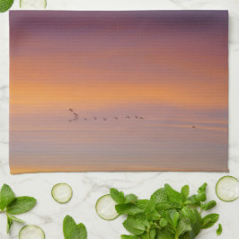 海サンライズ飛行 キッチンタオル