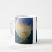 海サン絵画ライズバイリンダヴグラー コーヒーマグカップ (正面左)