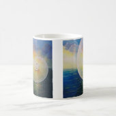 海サン絵画ライズバイリンダヴグラー コーヒーマグカップ (中央)