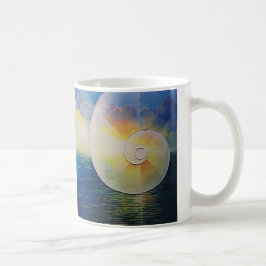 海サン絵画ライズバイリンダヴグラー コーヒーマグカップ