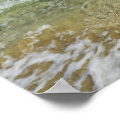 海サーフatエラフォニシビーチ – ヨーロッパ，ギリシャ， ポスター (角)