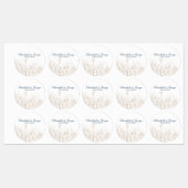 海ザシーエレガントな結婚式 ラベル (シート)