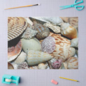 海シェルズデコページティッシュペーパー 薄葉紙 (クラフト)