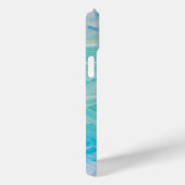 海シェードのブルーケースメイトiPhoneケース Case-Mate iPhoneケース (裏面 / 右)