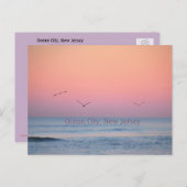 海シティニュージャージーパステルサンライズポストカード 案内ポストカード (正面/裏面)