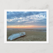 海シティニュージャージーポストカードビーチボート 案内ポストカード (正面)