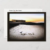 海シティー、ニュージャージーサンライズポストカード ポストカード (正面/裏面)