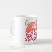 海シティー、ニュージャージー コーヒーマグカップ (正面左)