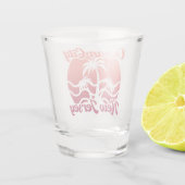 海シティー、ニュージャージー ショットグラス (裏面)