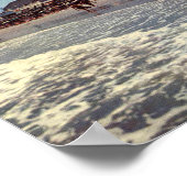 海シティNJ、ビーチシーン、ボードウォーク、1950年代 ポスター (角)