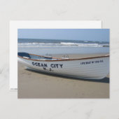 海シティNJ *夏おもしろい*ショアボート ポストカード (正面/裏面)