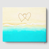 海ショアサンディビーチ結婚式 ゲストブック (裏面)