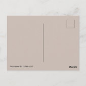 海ショアーズ、ワシントン葉書 ポストカード (裏面)