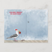 海ショアーズWAクリスマスシーガルビーチ流木 シーズンポストカード (裏面)