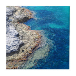 海ショールとブルーの海セラミックタイル タイル