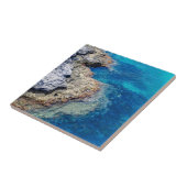 海ショールとブルーの海セラミックタイル タイル (側面)