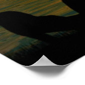 海シルエットポスター ポスター (角)